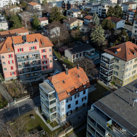 Fassadenrenovation, Segantinistrasse Chur