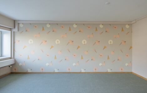 Tapetenarbeiten, Büroräume Chur